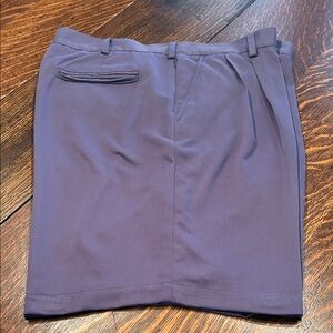 Croft & Barrow Men's Dark Purple Flat Front Shorts